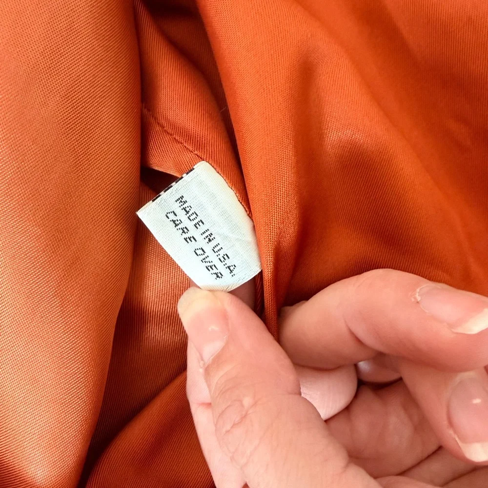 Vtg women’s fringe leather jacket western made in USA Lanna New York - Picture 6 of 7